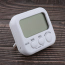 Kitchen Digital Timer White, Big LCD displays, easy and clear to read