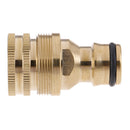 Garden Brass Hose Quick Connector 1/2 Copper Connector Garden Hose Female Thr JR