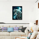 Animal 5D Diamond Painting DIY Full Round Drill Rhinestone (Wolf LD424)