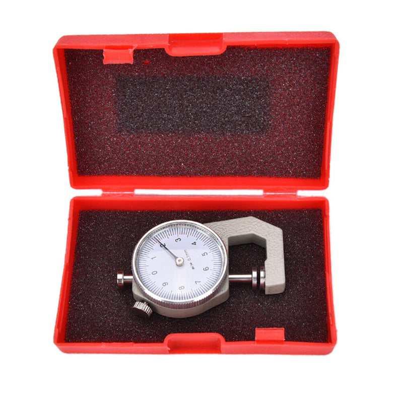 0-10mm Leather Thickness Metal Gauge Tester Measure Leathercraft Tool Craft FT