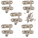 Set of 5 Zinc Alloy horn lock clasp Latch Hook Hasp for Wooden Jewelry Box Case