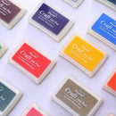 15Pcs / Lots of 15Colors Large DIY Scrapbook Stamps Ink Retro Crafts Color