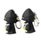 Superhero Batman Design LED Keychain Flashlight Sound Pendant Key Ring Gift A