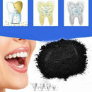 Real Natural Organic Activated Charcoal Teeth Whitening Powder Bamboo Toothpaste