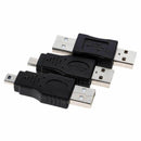 12 PCS OTG F/M USB Male To Female Micro Mini Changer USB Adapter Converter 5 Pin