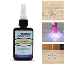 K-300 UV Liquid Glue Cure Adhesive Transparent Crystal Bonding Repair Glass U5K8