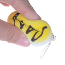 5Pcs Soft Squishy Bread Key Phone Straps Funny Gadgets Anti Stress Novelty Toys`