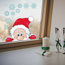 DIY Christmas Stickers Window Glass Decorative Decals Xmas Poster (E)