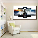 Angel Wings 5D DIY Full Drill Diamond Painting 5-pictures Combination Kits