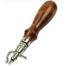 5 In 1 DIY Wood Leathercraft Adjustable Stitching Groover Crease Leather U KZP
