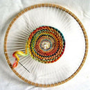 Round Wooden Loom Handmade Knitting Machine Handmade Wall Hanging Decoratio