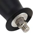 51mm Black Espresso Tamper with Stainless Steel Calibration Barista Flat Co E9K5