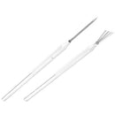 7 Pin Feather Wire Texture Pro Needle Pottery Clay Tools Sculpting Tool set  JR