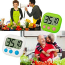 Kitchen Timer 3 Pack Small Digital Electronic Loud Alarm, Magnetic Backing, X3T9