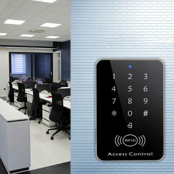 Standalone Access Control Card Reader with Digital Keypad+10 TK4100 Keys fo G8R3