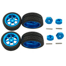 Tires Wheels &Hex Nut for 1/18 Wltoys A959 A969 A949 A979 K929