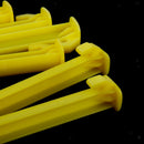 5Pcs Heavy Duty 14.7cm Camping Tent Pegs Plastic Durable Awning Stakes Pins