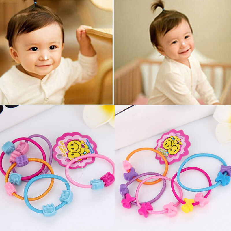 100x Women Girls Elastic Hair Ties Band Rope Ponytail Holder Fashion Scrunchie #