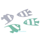 2Pcs Fish Cutting Dies DIY Scrapbooking Album Card Paper Embossing Decor Craft