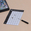 145x90mm Palm Size Smart Phone Tablet PC Repair Pad Magnetic Screw Mat