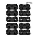 10 pcs AN6 AN-6 13.4MM Braided Hose Separator Clamp Fitting Adapter Bracket  Z