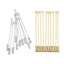 20pcs Collar Lapel Stick Brooch Pin Needle Suit Hat Scarf Making DIY Crafts
