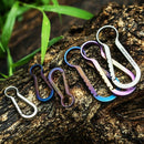 Titanium Mini High Loading-Bearing Carabiner Outdoor Hook Edc Tool Carabine