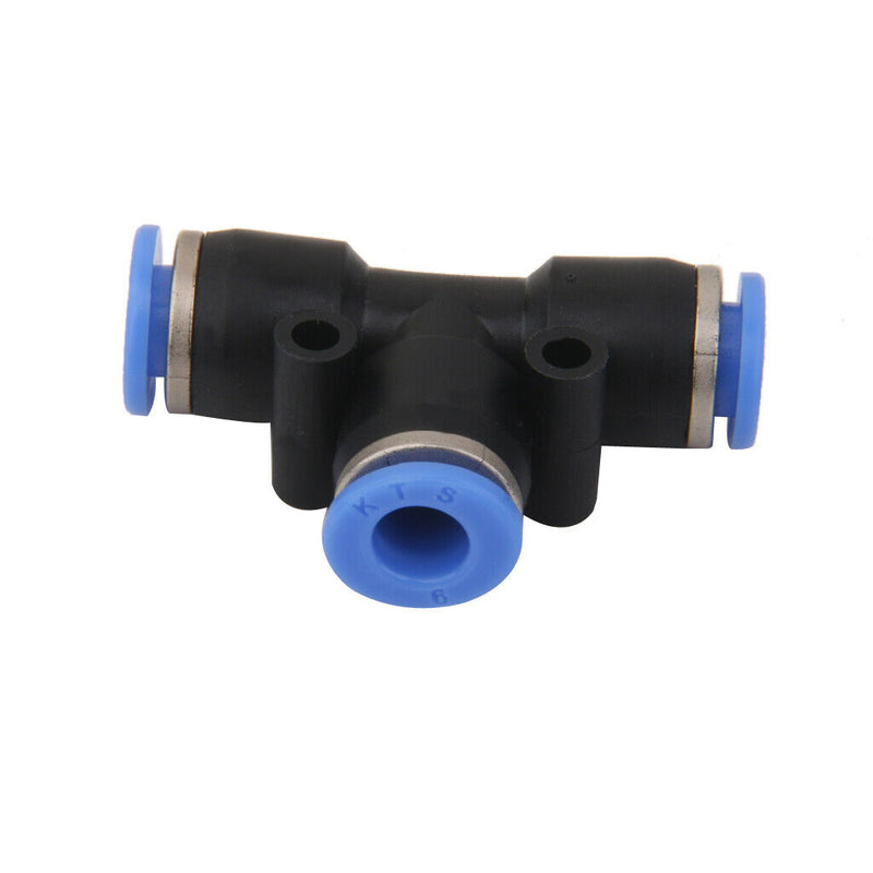Pneumatic Push In Fittings For 6mm Air / Water Air / Water Hose Tube Tube Tubing