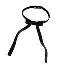 Handmade Exquisite Black Bow Tie Necklace PU Leather Clavicle Chain Ornament