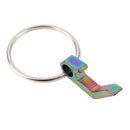 Beer Bottle Opener Mini Keychain Key Ring Small Tool Steel Keyring Mini Open.kz