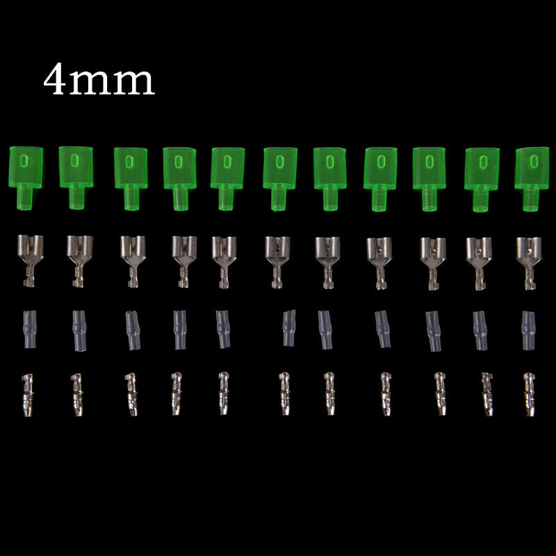 10sets bullet terminal car electrical wire connector diameter 1female:2male Ru