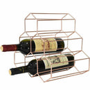 Nordic Creative Geometric Wine Rack Metal Simple Household Grape Wine Rack