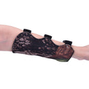Archery Bow Arm Guard Protection canvas Forearm Safe 3-Strap Camo Leatherã€LJ
