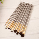 Professional 24pcs Cosmetic Makeup Powder Blush Brush Set With Leather Bag