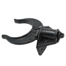 2 Pieces Black Plastic Oar Lock Rowlocks For Boat/Marine/Kayak/Canoe/Sailing