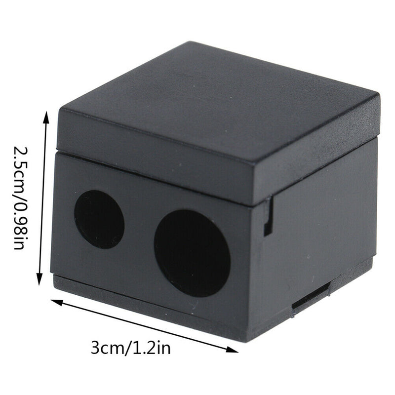 Double Holes Pencil Sharpener Make-Up Pencil Multifunctional Pencil Sharpener Gw