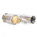 10PCS BNC Q9 Male Plug for RG59 Coaxial Cable CCTV Copper Solderless  Connect ï¼D