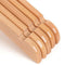 10pcs Children Wooden Coat Hangers Wardrobe Hanger Bar for kids Clothes 32cm