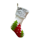 Creative Christmas Stockings Candy Socks Gifts Bag with Hanging Loops xmas  F1U7