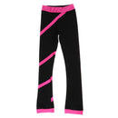 Breathable Ice Skating Pants Spiral Polartec Polar Fleece Pants Roseo 100cm