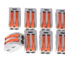 10pcs Fast wire Connectors Universal Compact Wiring Connector Terminal Block  Z