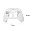 Silicone Controller Case Cover for Xbox Series X S Protective Skin (White)
