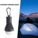 Portable Mini Tent Light 3 Modes LED Bulb Hanging Camping Lamp Flashlight A