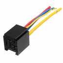 Automotive Relay DC 12V Car 5 Pin 5 Wires w/Harness Socket Car Relays w/ Socket