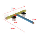 Bird Parrot Stand Perches Platform Rack Wall Suction Cup with 2 Feeding Cup