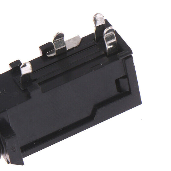 3pcs/lot 6.35mm Jack stereo female socket connector audio adapter 4pin.ES
