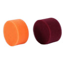 16Pcs 2" Car Round Flat Sponge Waxing Polishing Pad Buffing Polisher Set