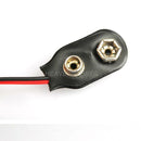 20Pcs 9V Battery Snap-on Connector Clip With Wire Holder Cable Leads Cord  hv2n