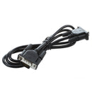 PC computer male to male 15-pin VGA M / M Cable 0.9M â€“ Black