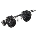 Watch Repair Magnifier Loupe 20X Glasses With LED Light